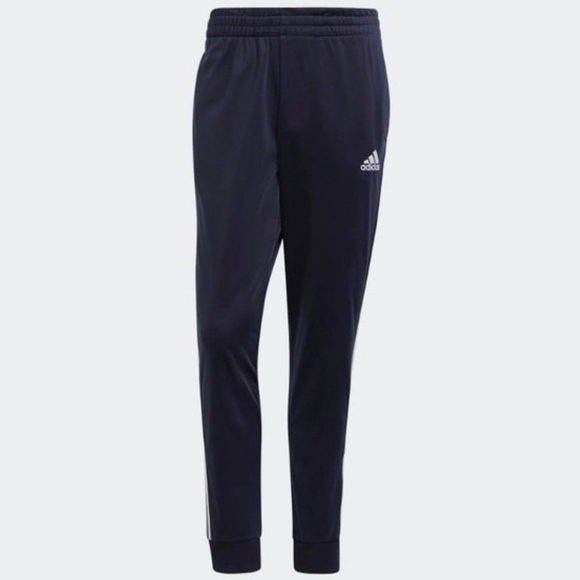 Adidas Tracksuit Mens 3 Stripes Blue & White Jacket & Joggers Size Small (NWT) - Picture 5 of 7